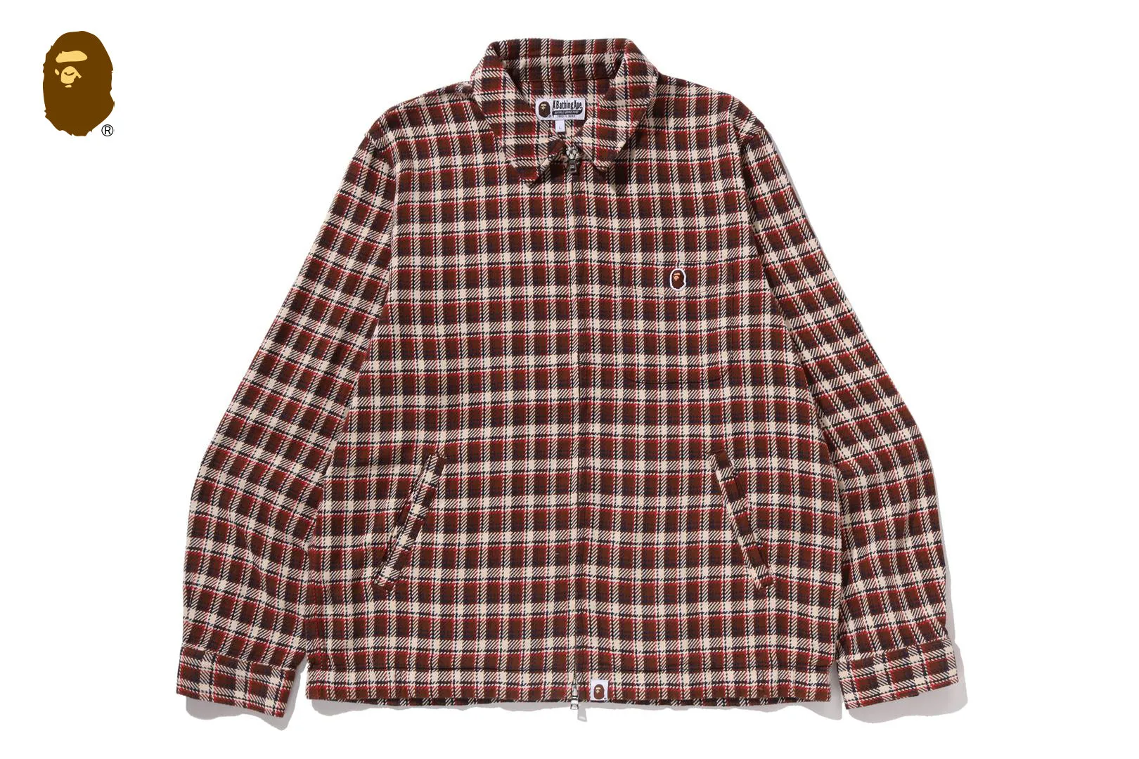 BAPE CHECK ZIP SHIRT sold by Bape product image thumbnail 4