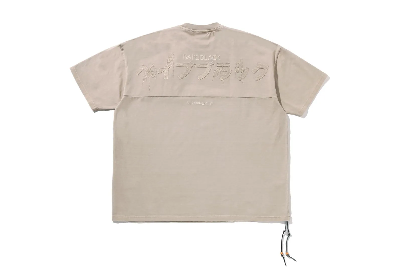 BAPE BLACK JAPANESE PATCH WASHED TEE sold by Bape product image thumbnail 4