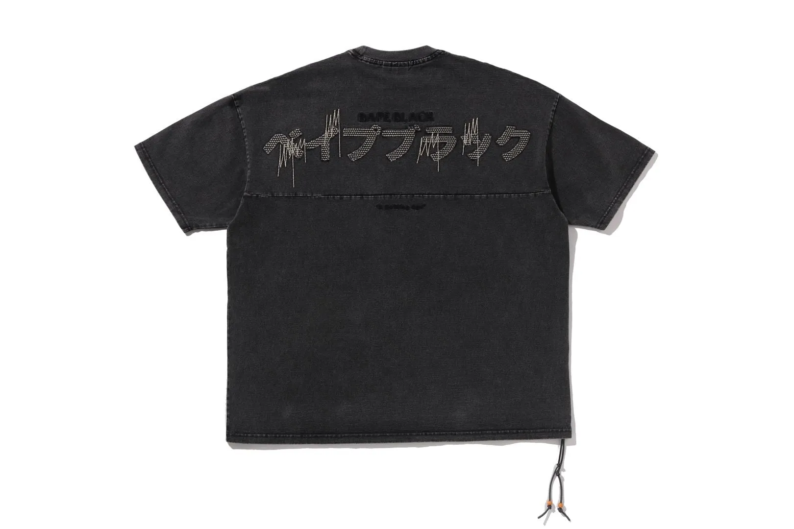 BAPE BLACK JAPANESE PATCH WASHED TEE sold by Bape product image thumbnail 2
