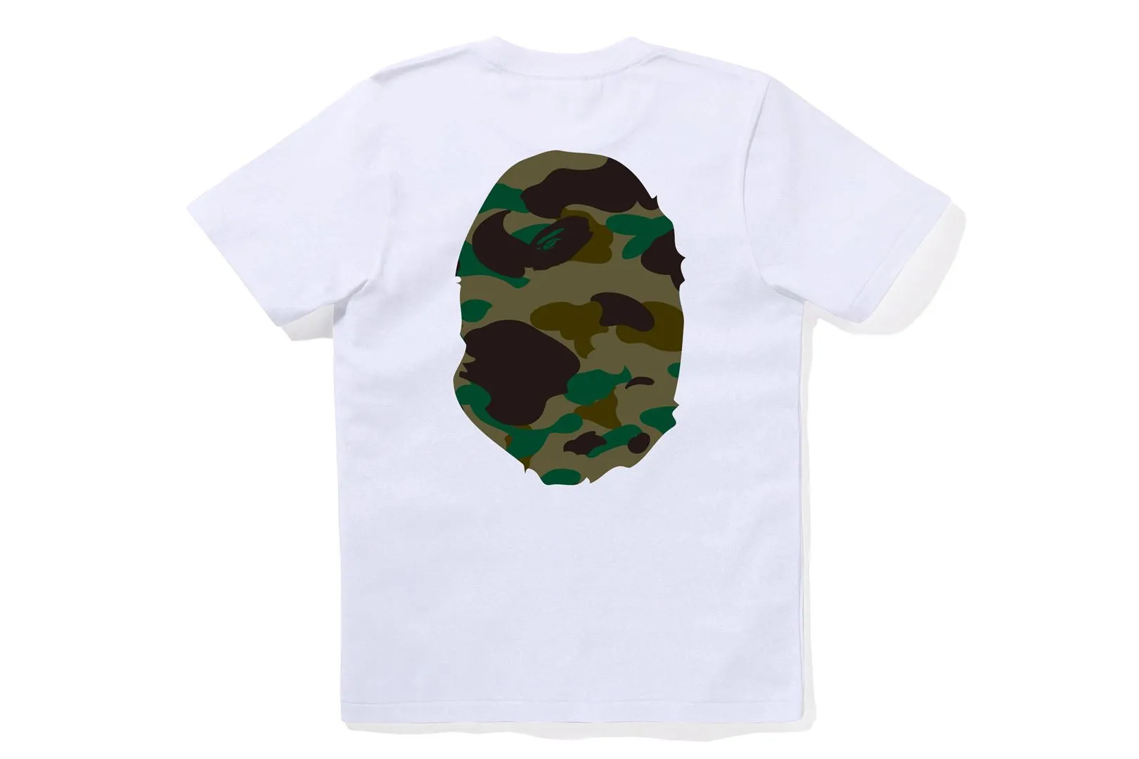 1ST CAMO BIG APE HEAD TEE sold by Bape product image thumbnail 2