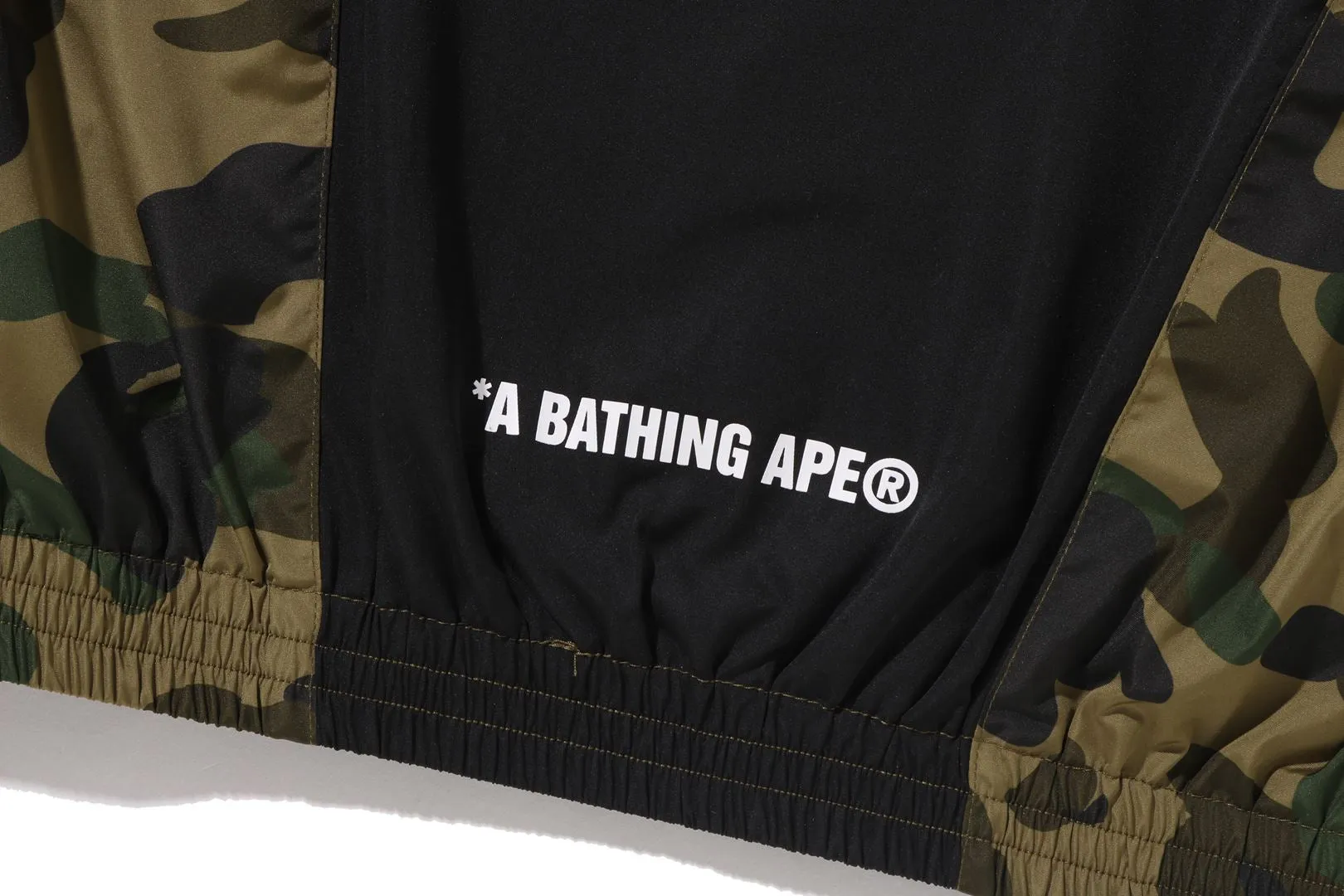1ST CAMO STAND COLLAR TRACK JACKET sold by Bape product image thumbnail 5
