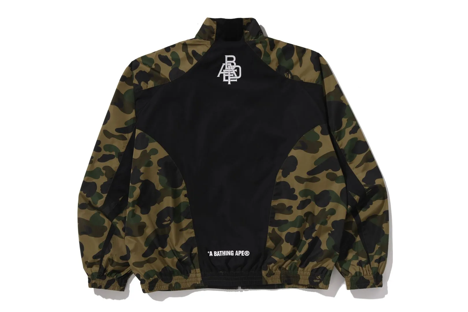 1ST CAMO STAND COLLAR TRACK JACKET sold by Bape product image thumbnail 2