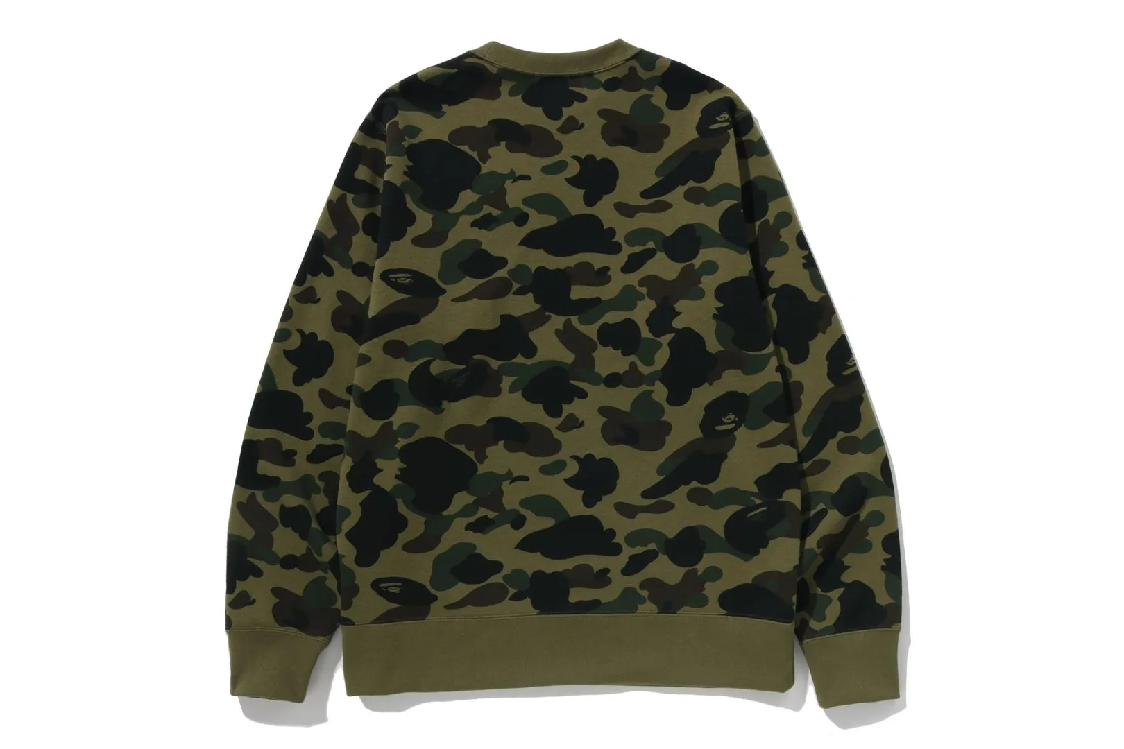1ST CAMO COLLEGE CREWNECK SWEATSHIRT sold by Bape product image thumbnail 5