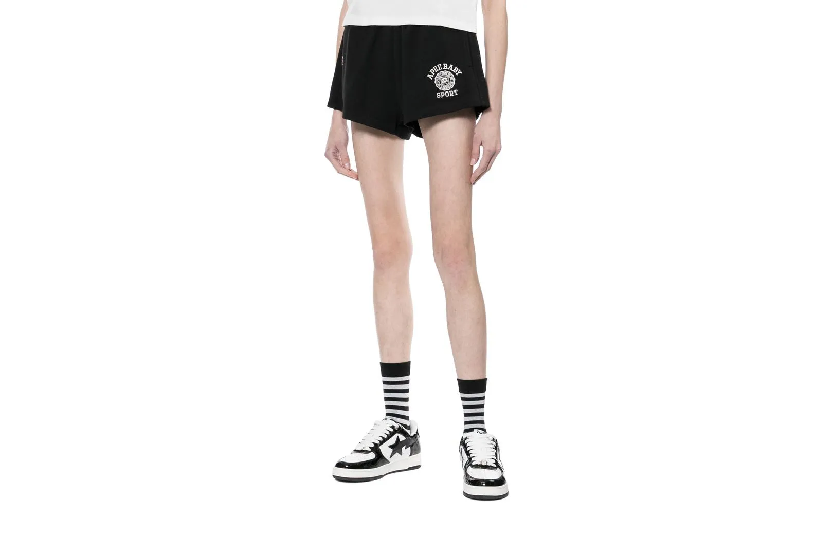 COLLEGE EMBROIDERY SWEAT SHORTS sold by Bape product image thumbnail 3