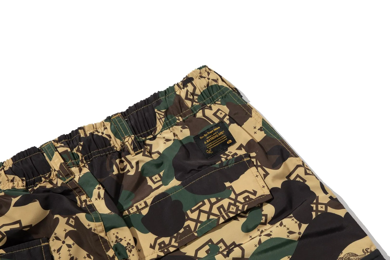 【 BAPE X CLOT 】CAMO DETACHABLE RELAXED FIT CARGO PANTS sold by Bape product image thumbnail 3