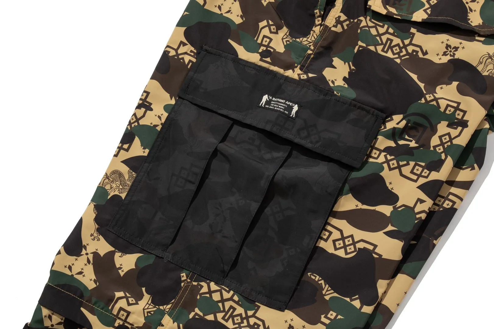 【 BAPE X CLOT 】CAMO DETACHABLE RELAXED FIT CARGO PANTS sold by Bape product image thumbnail 4