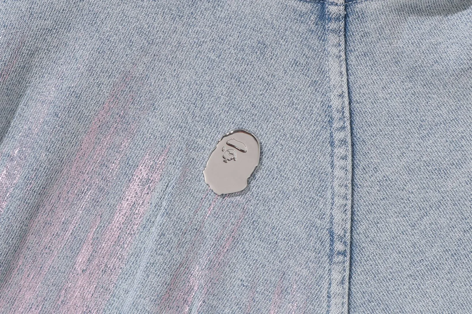 FOIL WASHED ONE POINT PULLOVER HOODIE sold by Bape product image thumbnail 3