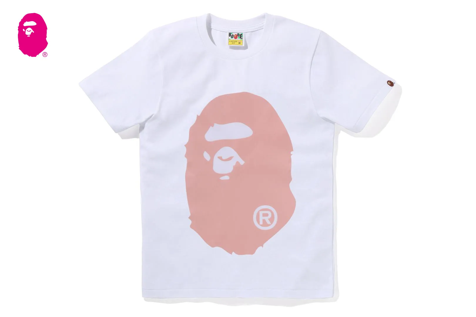 COLOR DENIM BIG APE HEAD TEE sold by Bape