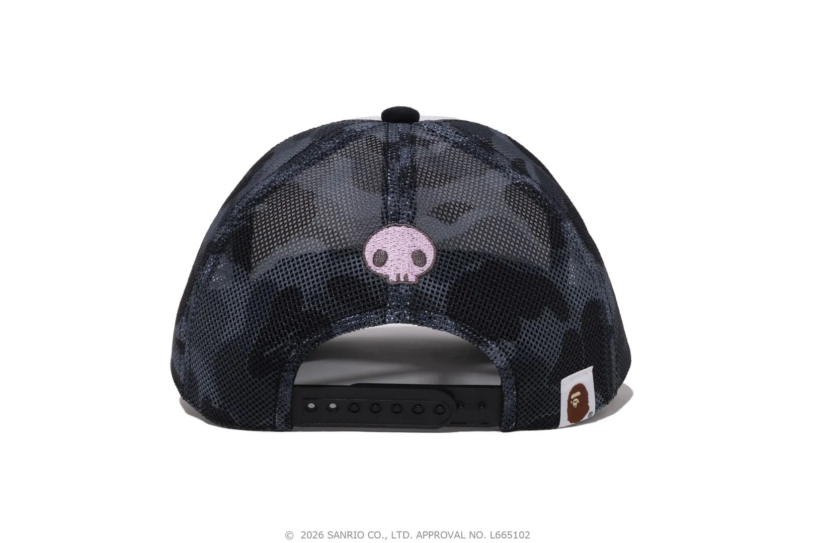 【 BAPE X KUROMI 】ABC CAMO MESH CAP sold by Bape product image thumbnail 3