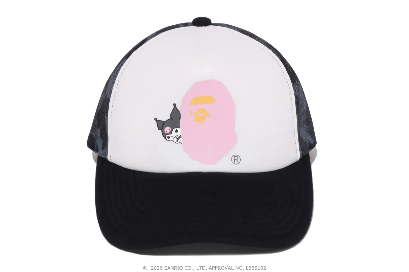 【 BAPE X KUROMI 】ABC CAMO MESH CAP sold by Bape product image thumbnail 2