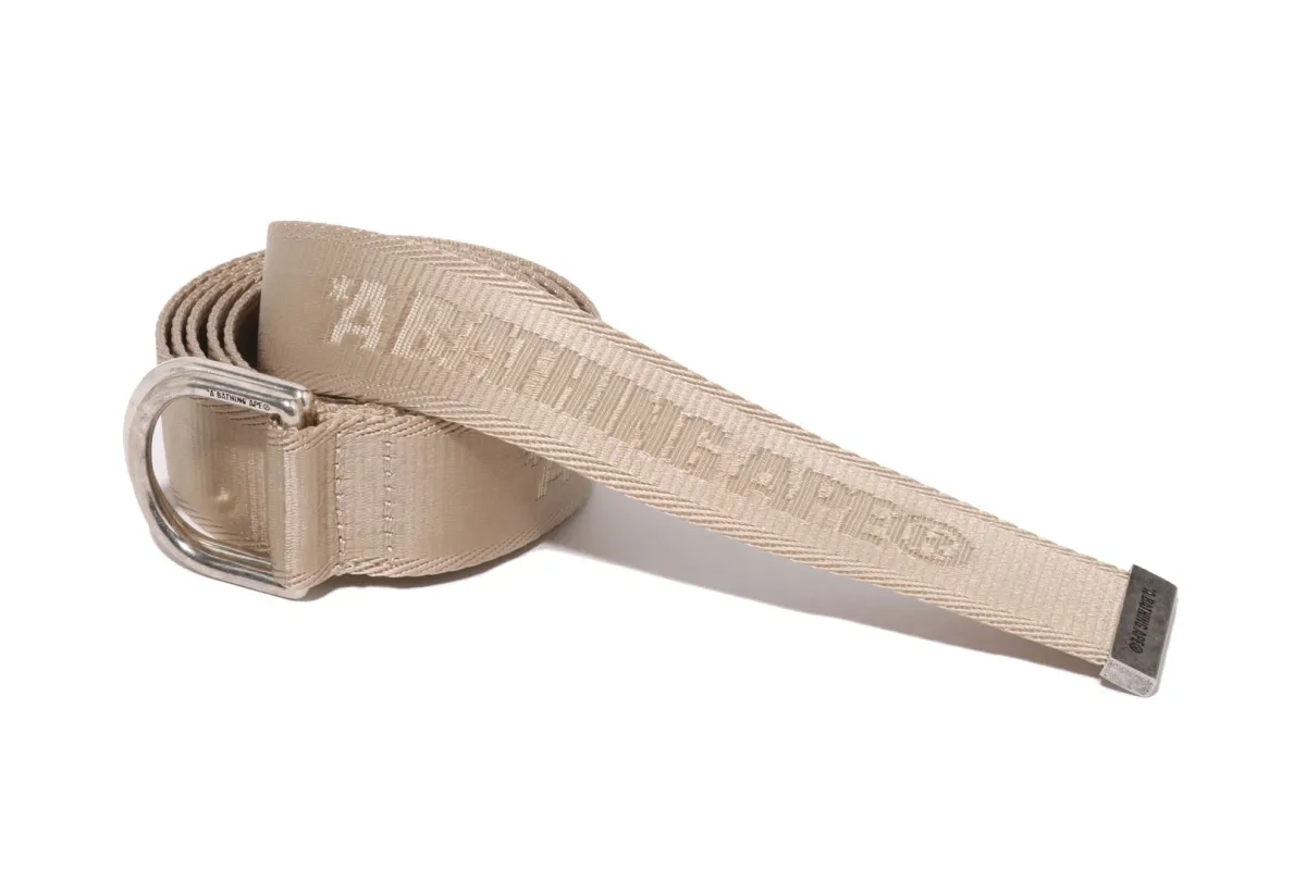 BATHING APE LOGO JACQUARD NYLON BELT made by Bape