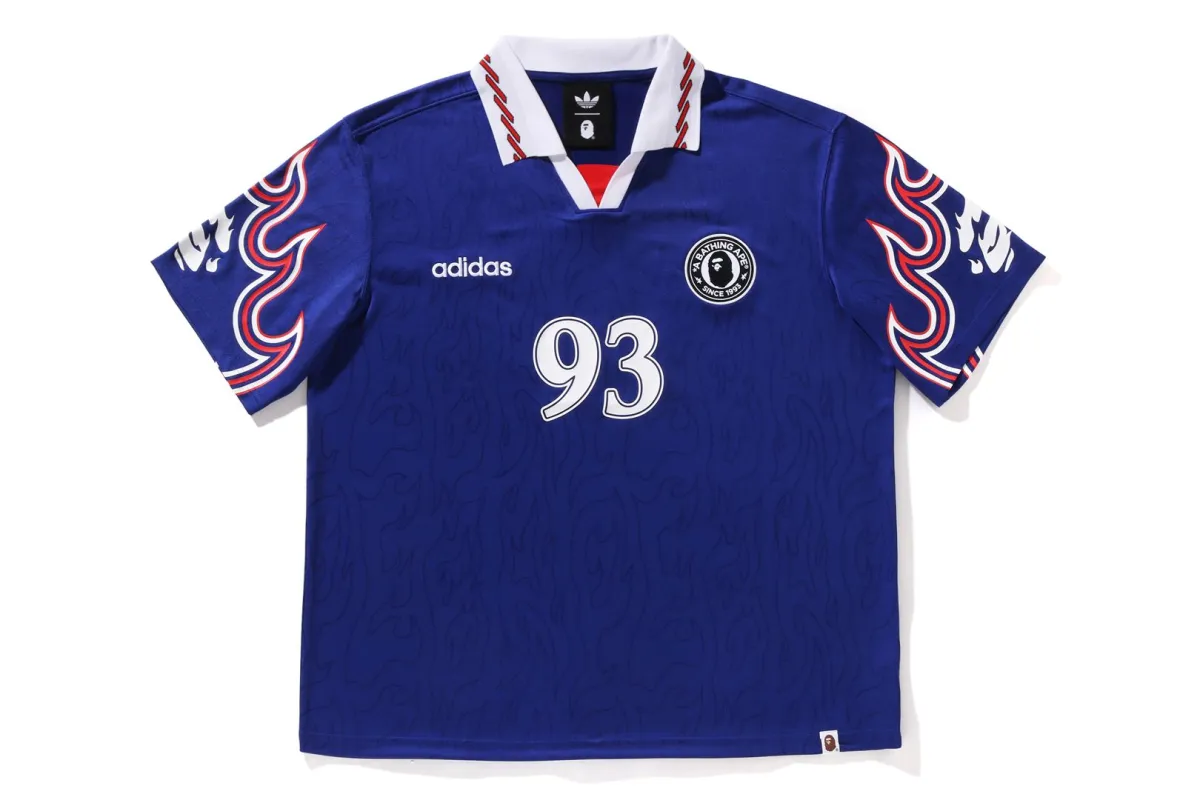 【 BAPE X ADIDAS 】FLAME JERSEY sold by Bape