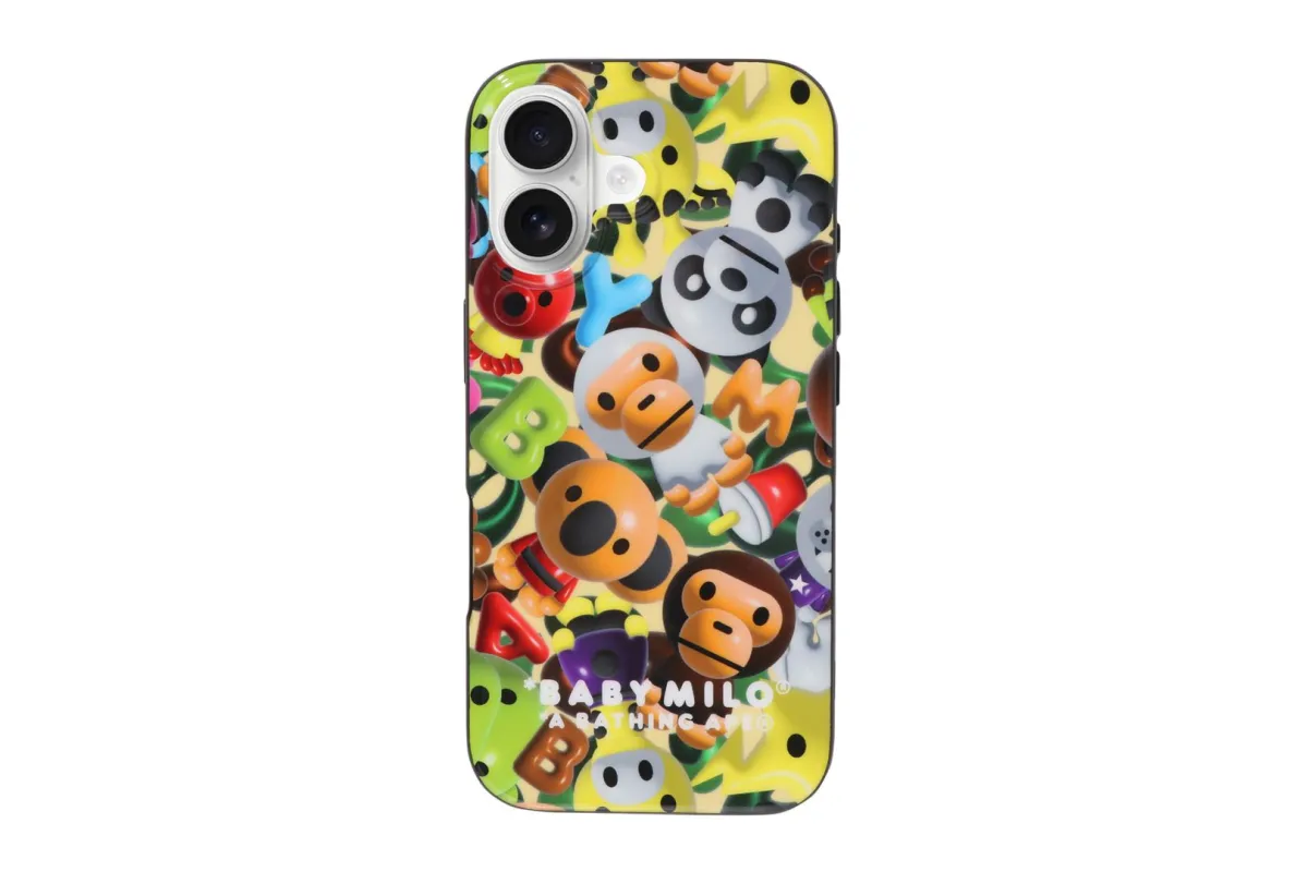 3D MILO ALL FRIENDS IPHONE 17 CASE made by Bape