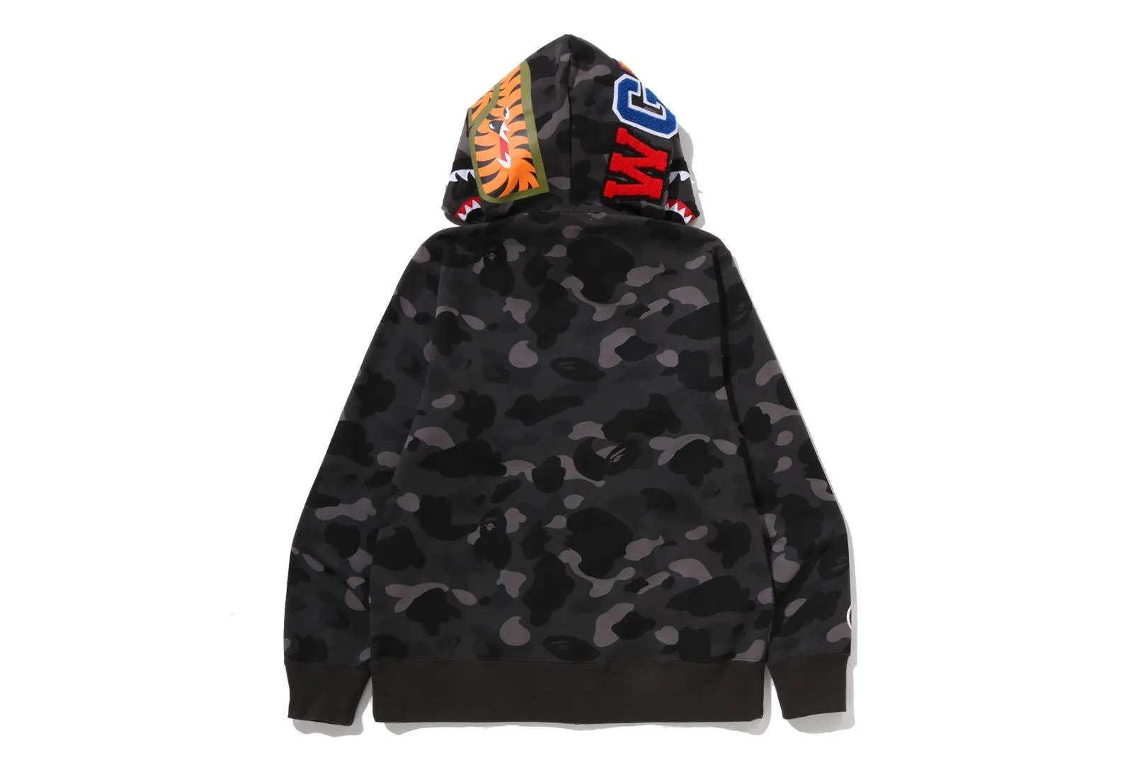 COLOR CAMO SHARK FULL ZIP HOODIE sold by Bape product image thumbnail 3