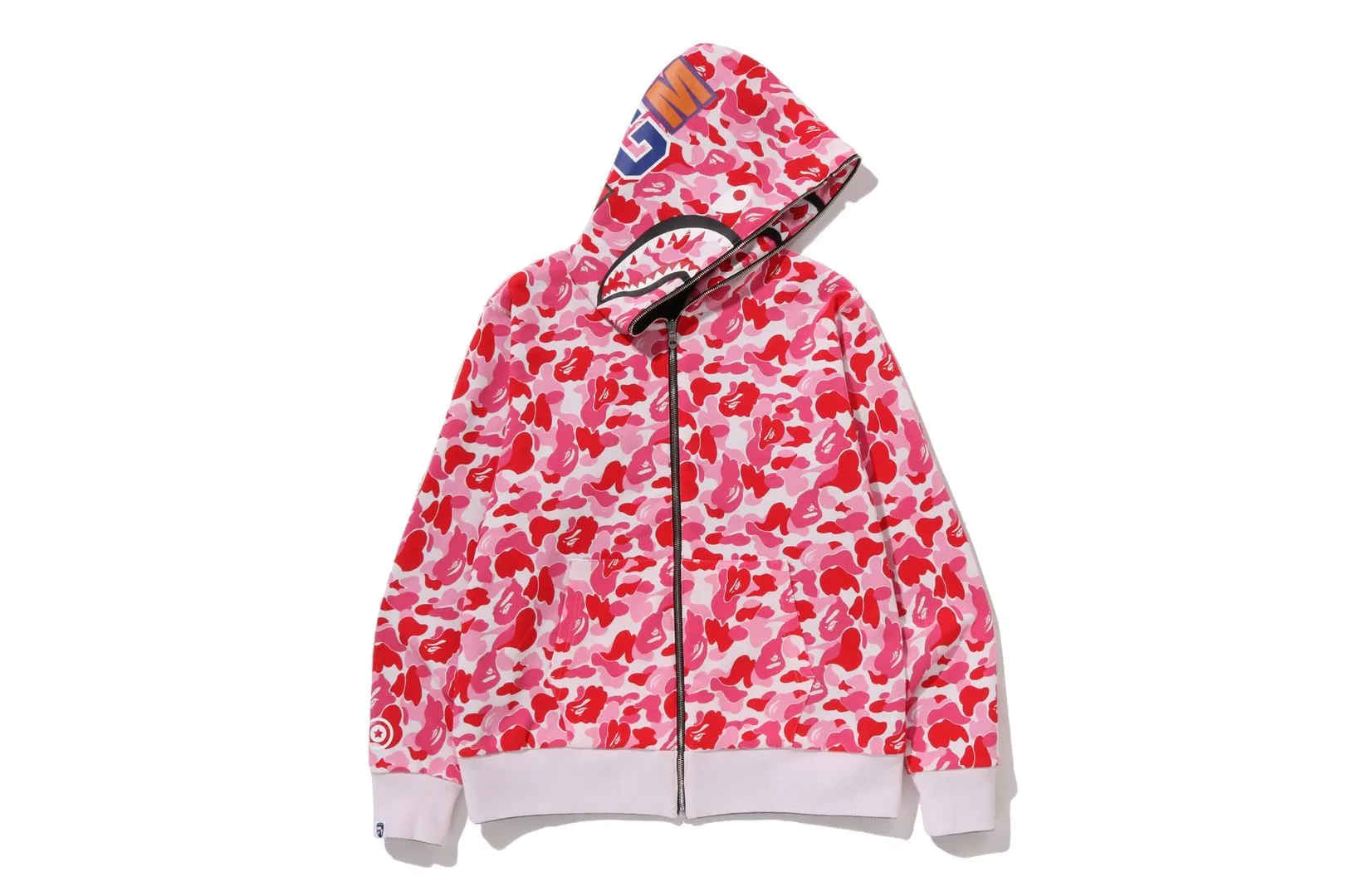 ABC CAMO REVERSIBLE SHARK FULL ZIP HOODIE sold by Bape product image thumbnail 5