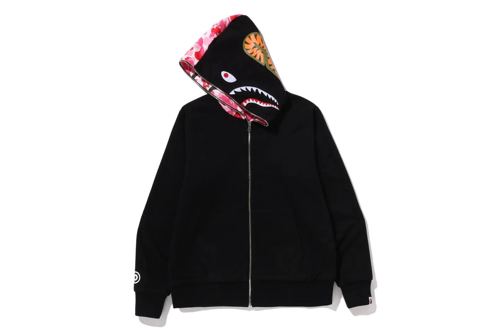 ABC CAMO REVERSIBLE SHARK FULL ZIP HOODIE sold by Bape product image thumbnail 2