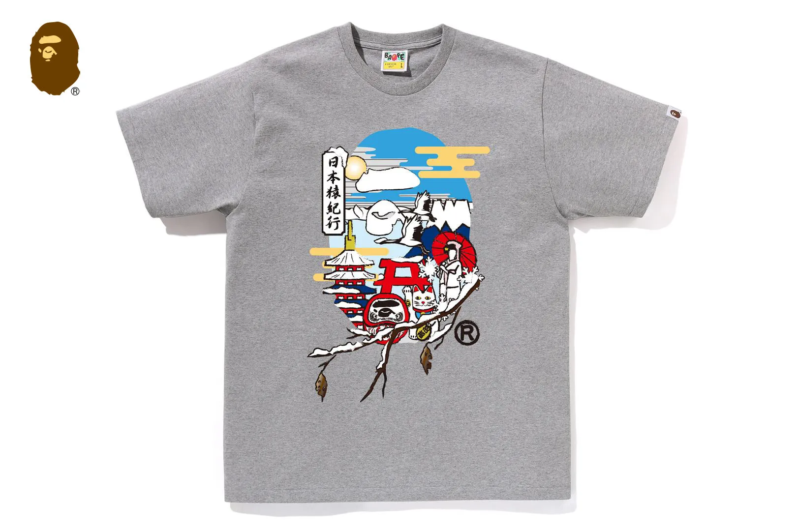 JAPAN CULTURE APE HEAD TEE sold by Bape product image thumbnail 5