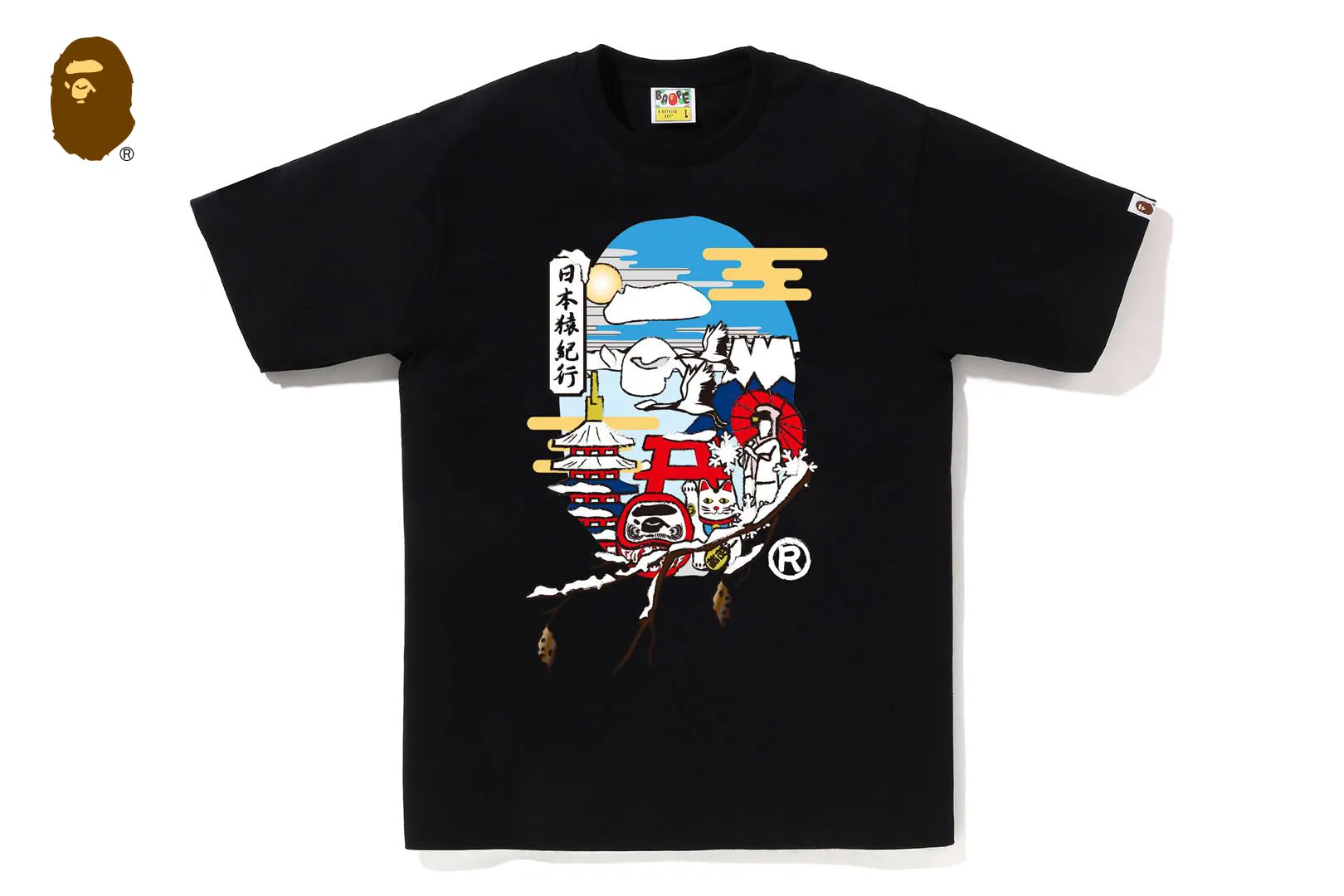 JAPAN CULTURE APE HEAD TEE sold by Bape product image thumbnail 3