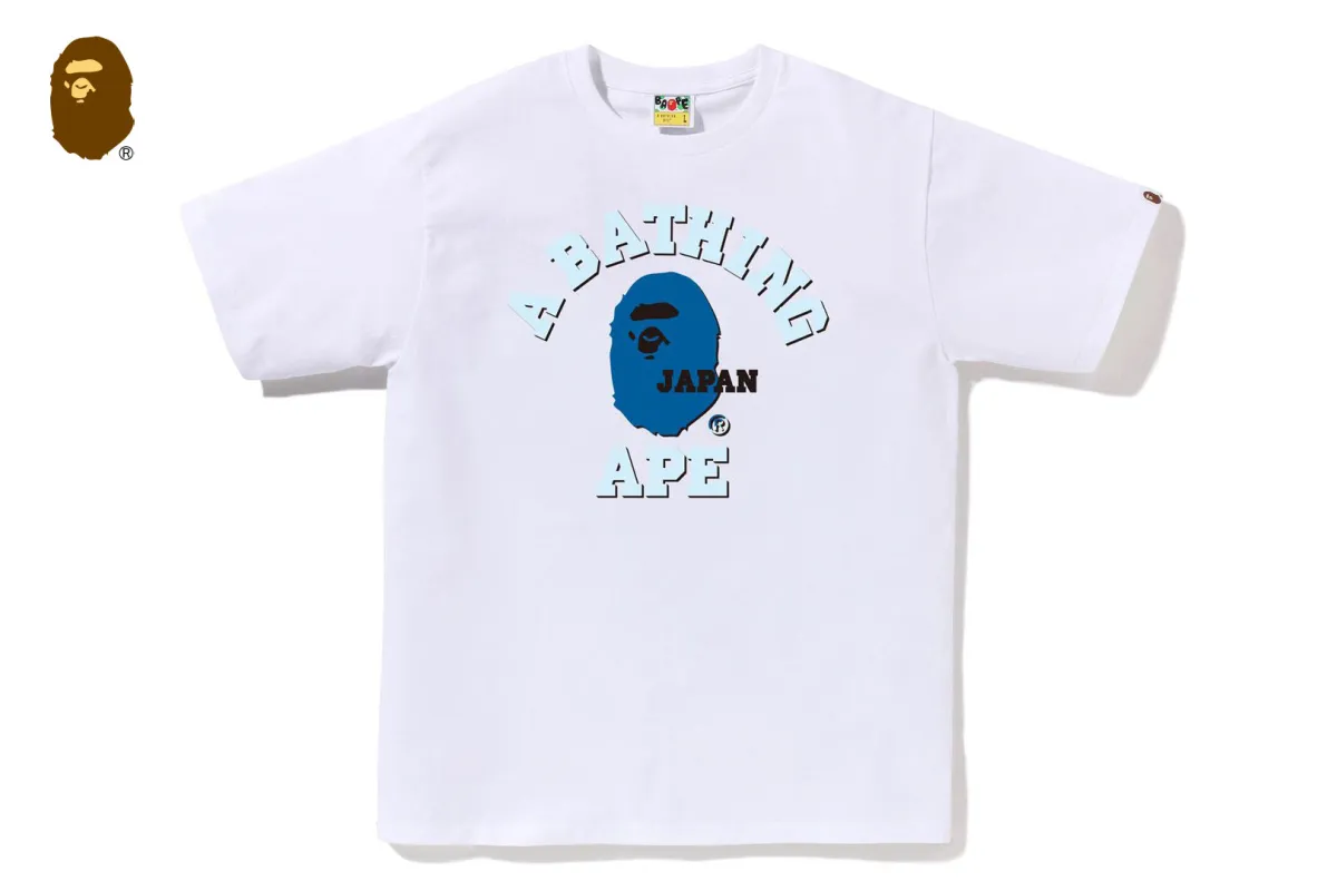 JAPAN COLLEGE TEE sold by Bape