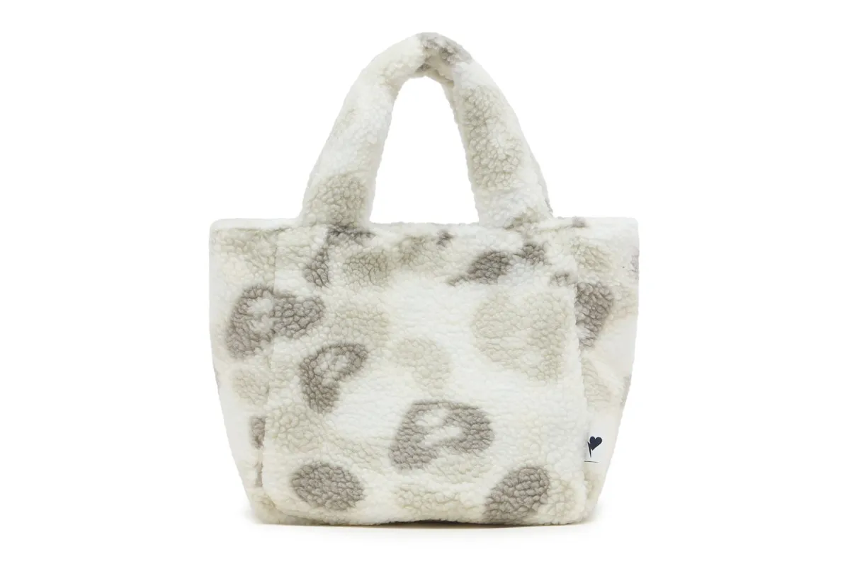 CAMO SHERPA MINI TOTE BAG sold by Bape