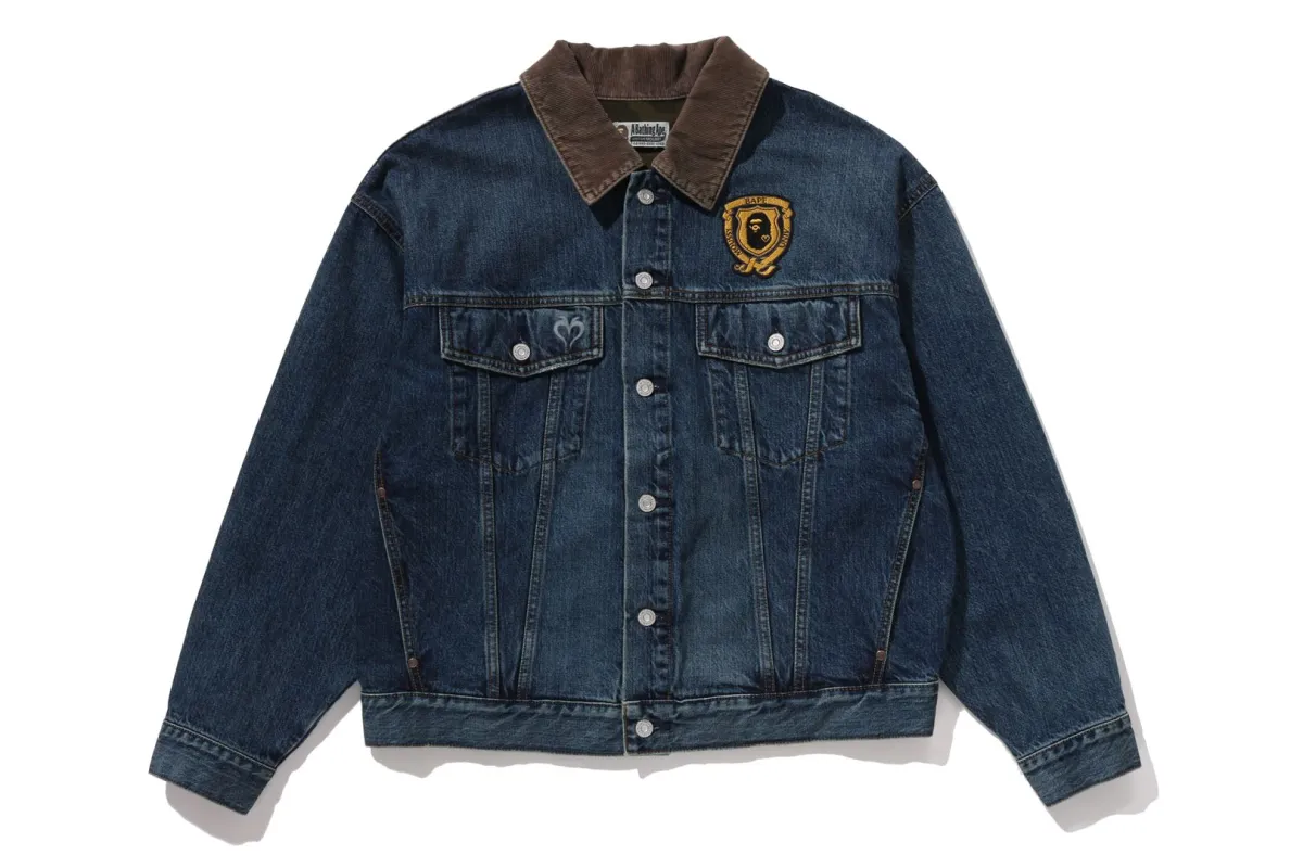 【 BAPE X MOUSSY 】OVER DENIM JACKET sold by Bape