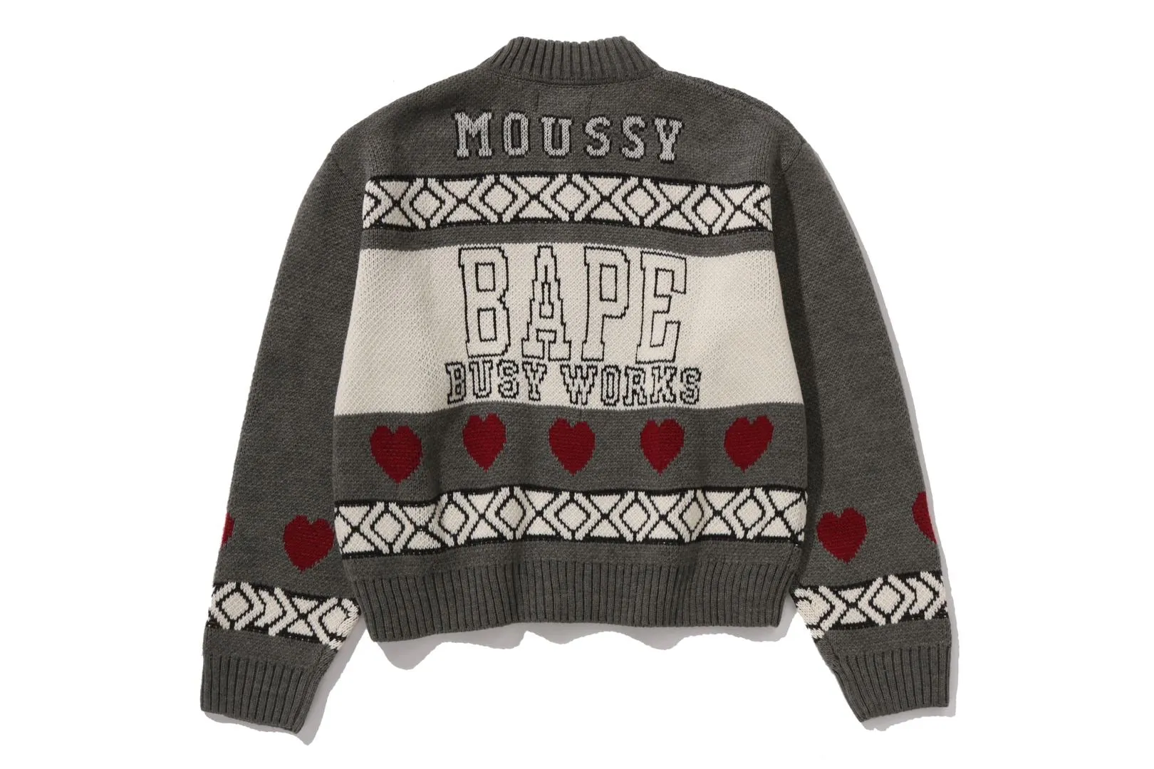 【 BAPE X MOUSSY 】KNIT CARDIGAN sold by Bape product image thumbnail 2