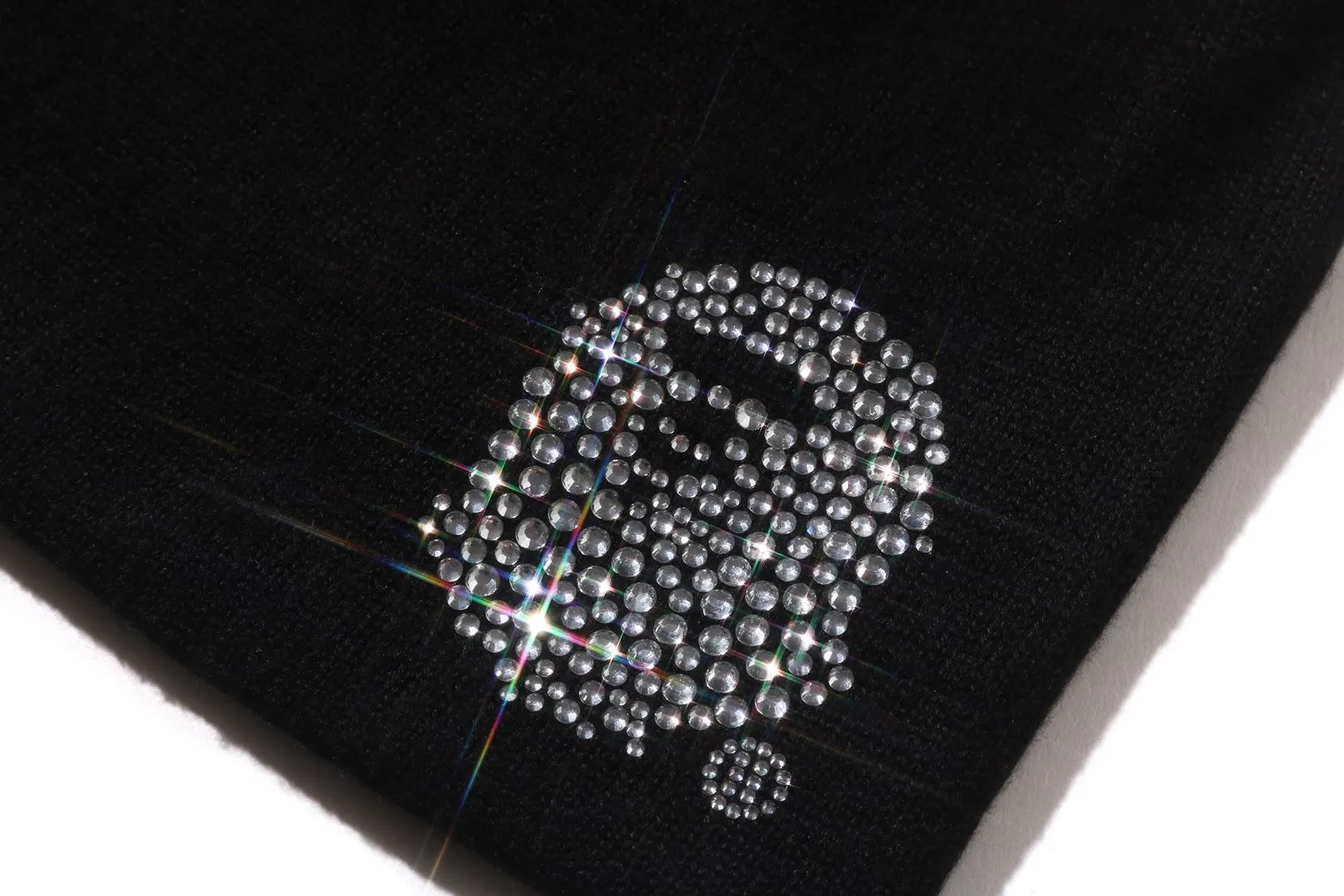 CRYSTAL APE HEAD BEANIE sold by Bape product image thumbnail 3