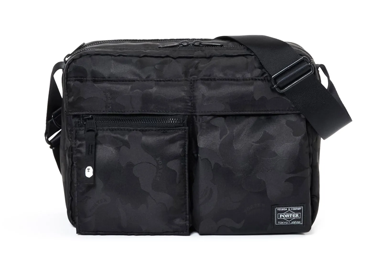 【 BAPE X PORTER STAND 】SLING BAG W ZIP (L) sold by Bape product image thumbnail 2