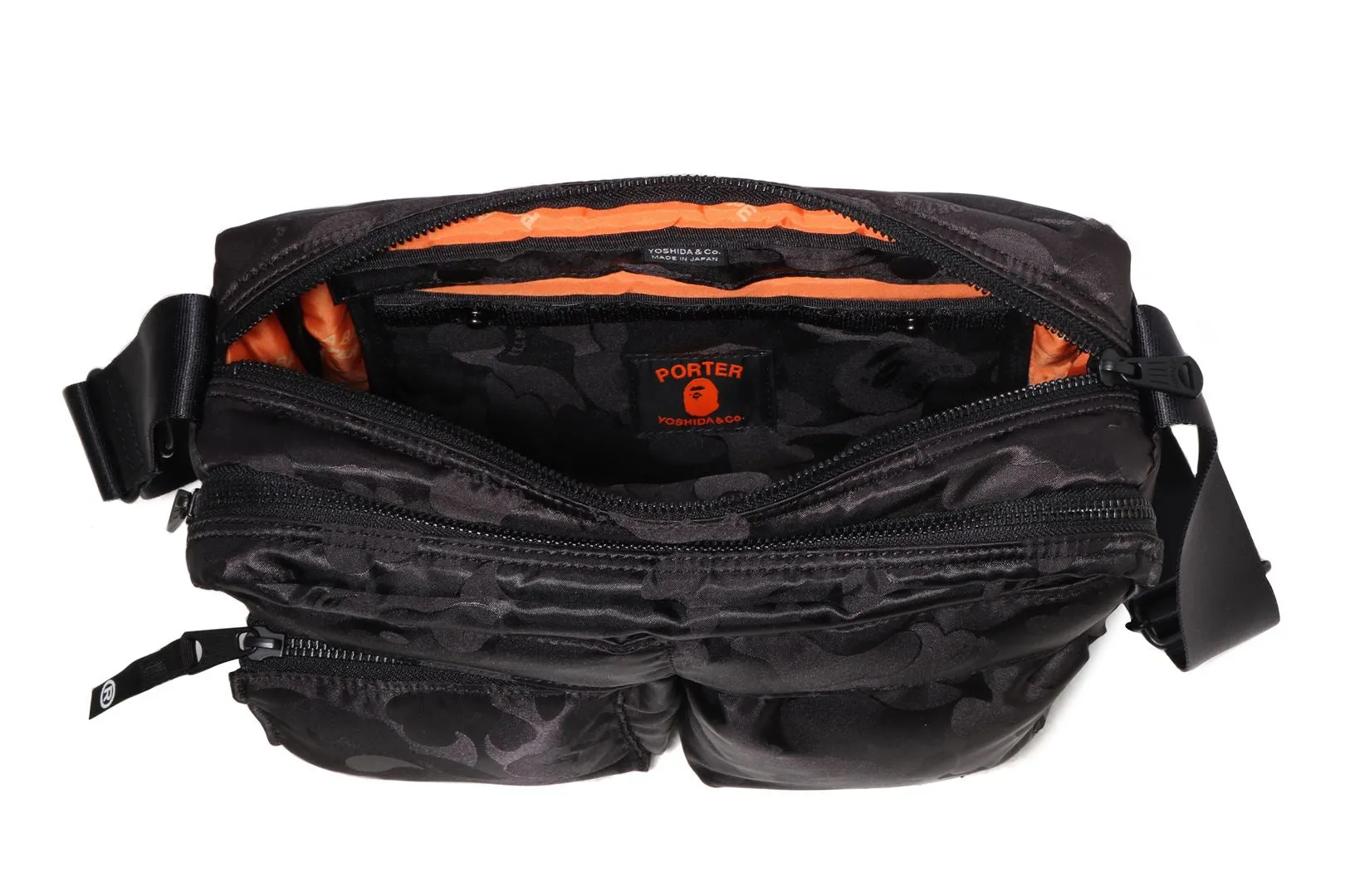 【 BAPE X PORTER STAND 】SLING BAG W ZIP (L) sold by Bape product image thumbnail 5