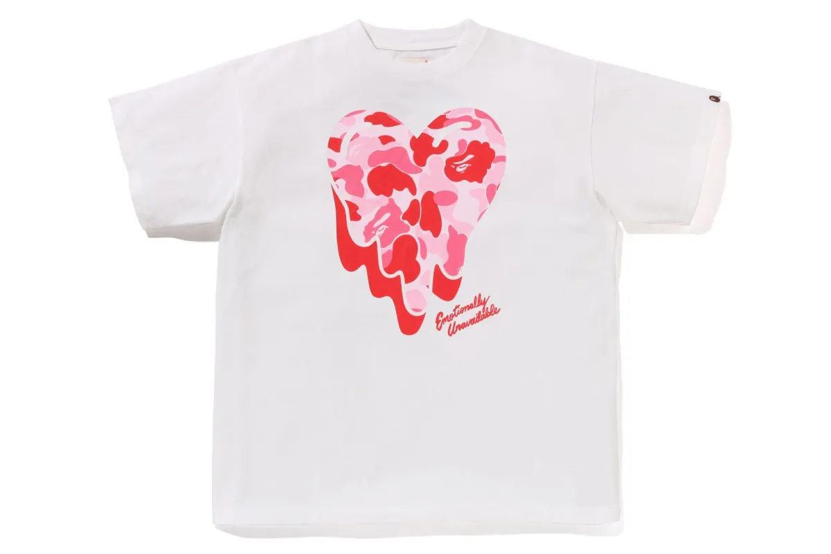 【 BAPE X EU 】ABC CAMO TEE made by Bape