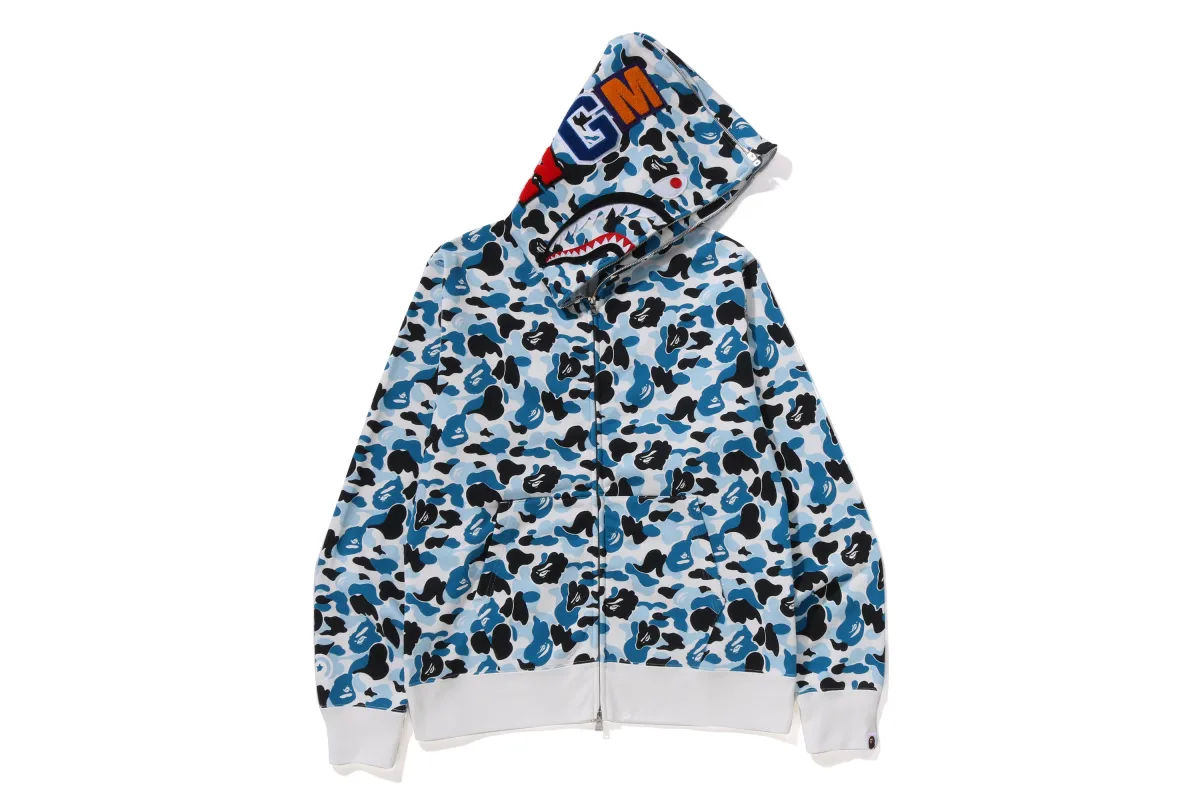 BAPE STORE SHENYANG SEPARATE SHARK FULL ZIP HOODIE sold by Bape