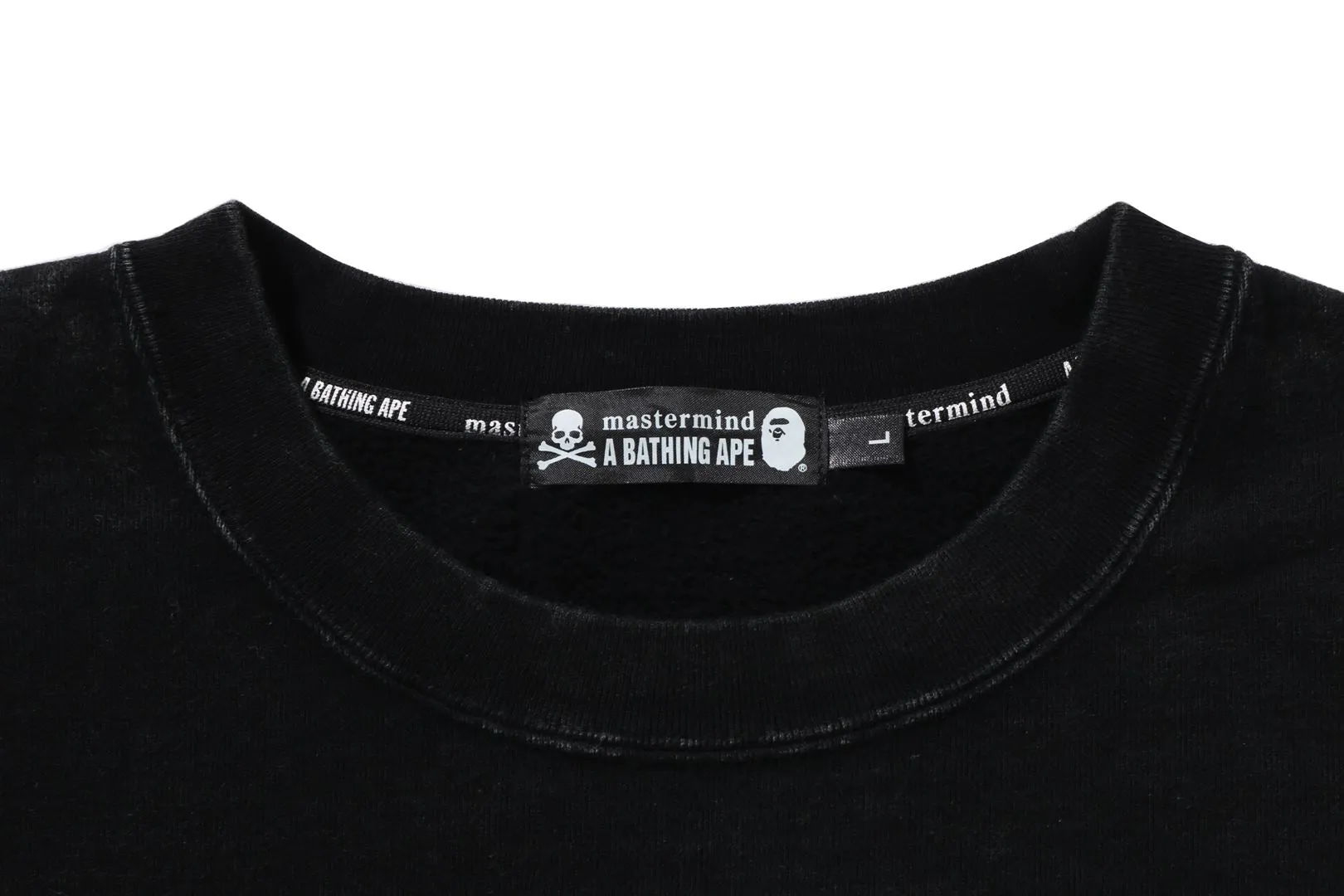 【 BAPE X MMJ 】GARMENT DYE RELAXED FIT CREWNECK SWEATSHIRT 14TH 2ND sold by Bape product image thumbnail 5