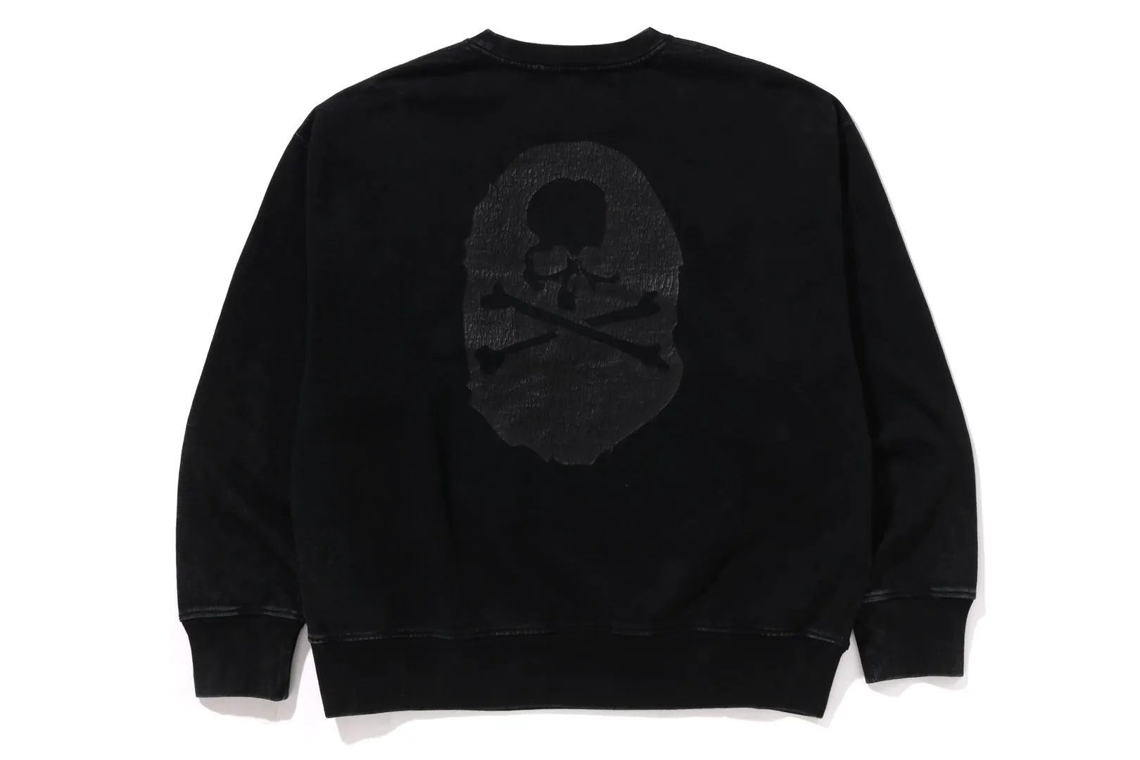 【 BAPE X MMJ 】GARMENT DYE RELAXED FIT CREWNECK SWEATSHIRT 14TH 2ND sold by Bape product image thumbnail 2