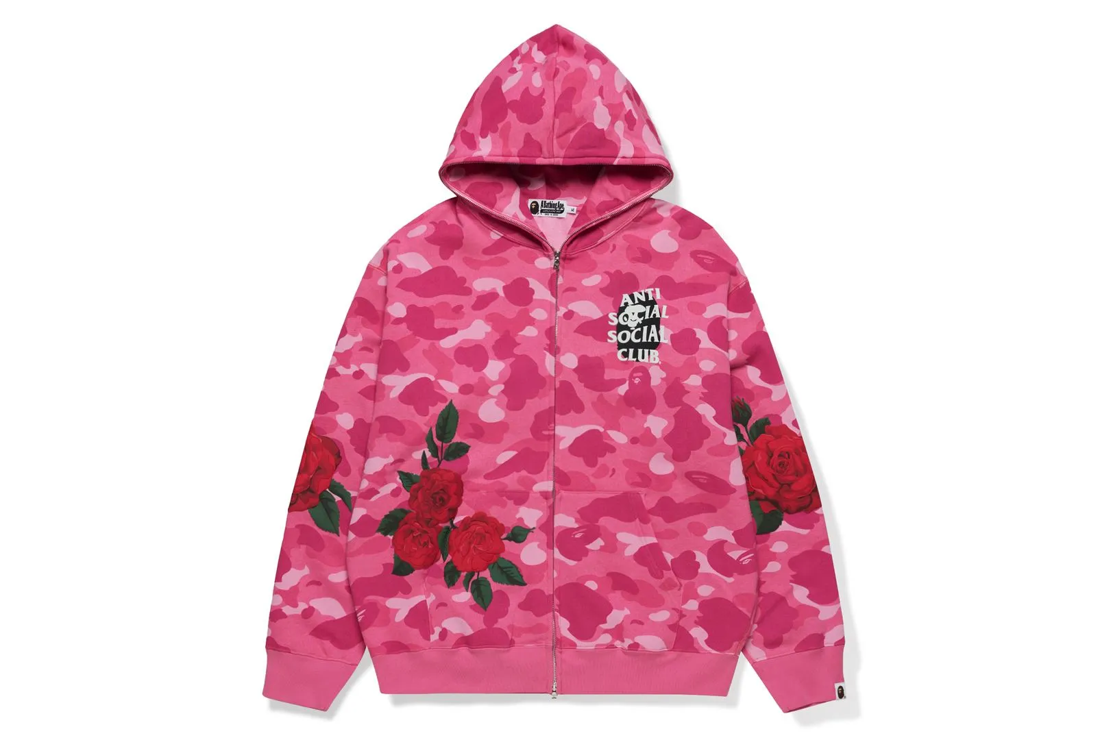 【 BAPE X ASSC 】 FULL ZIP HOODIE sold by Bape