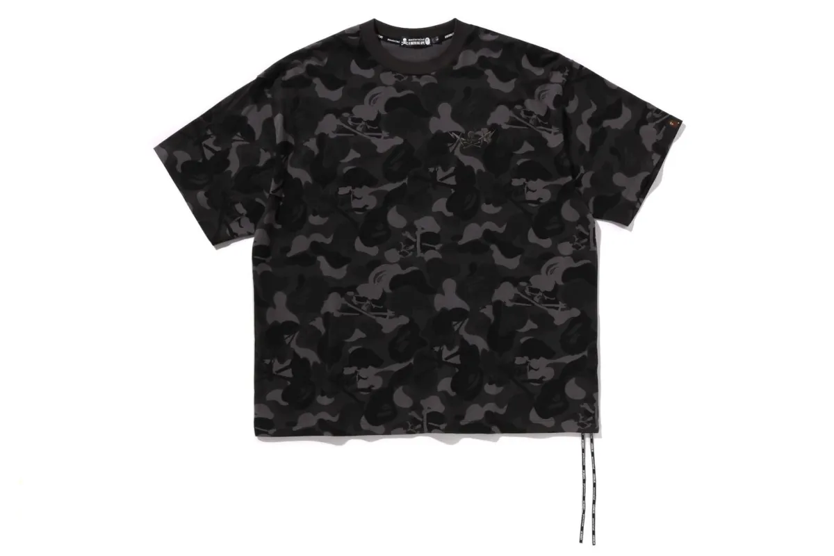 【 BAPE X MMJ 】SKULL CAMO RELAXED FIT TEE 14TH made by Bape