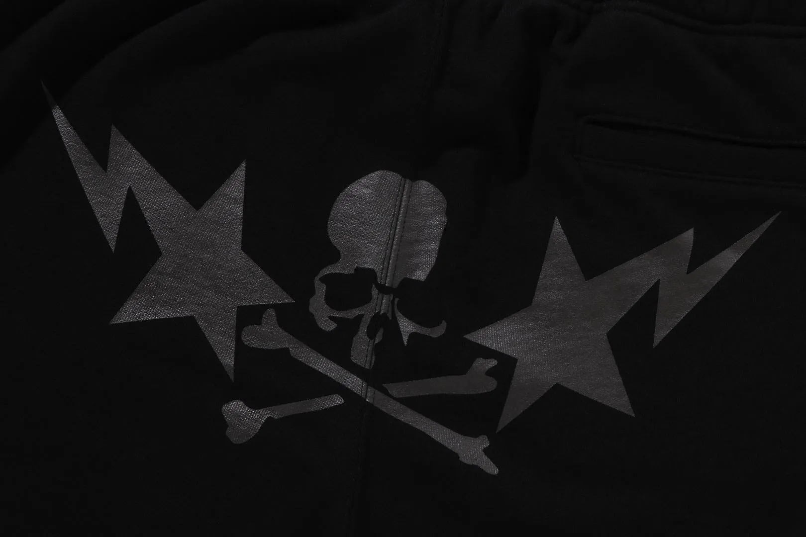 【 BAPE X MMJ 】LOGO REGULAR FIT SWEAT SHORTS 14TH sold by Bape product image thumbnail 4