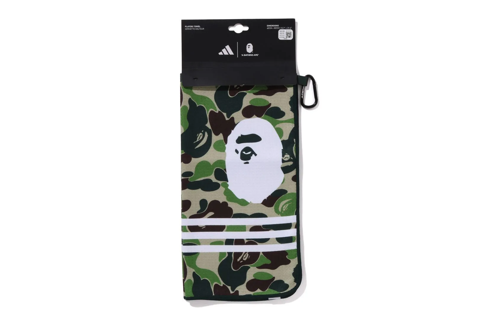 【 BAPE X ADIDAS GOLF 】ABC CAMO TOWEL sold by Bape product image thumbnail 3