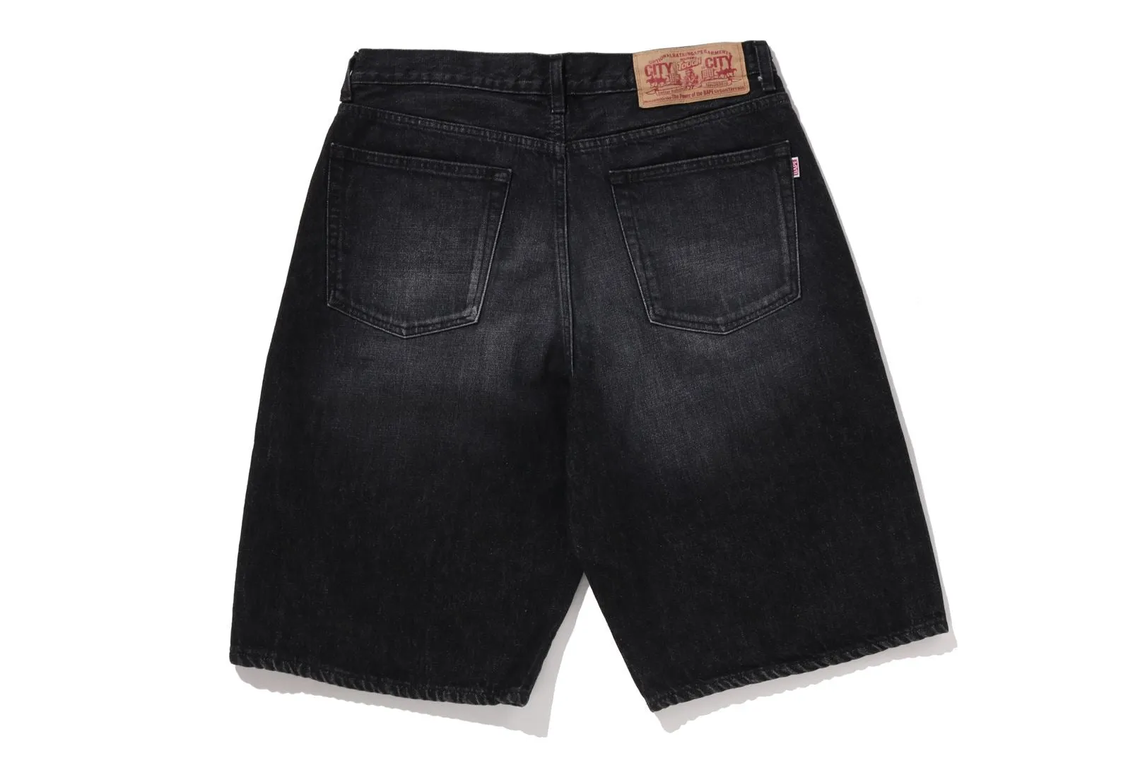 TWIN STA RELAXED FIT DENIM SHORTS sold by Bape product image thumbnail 2