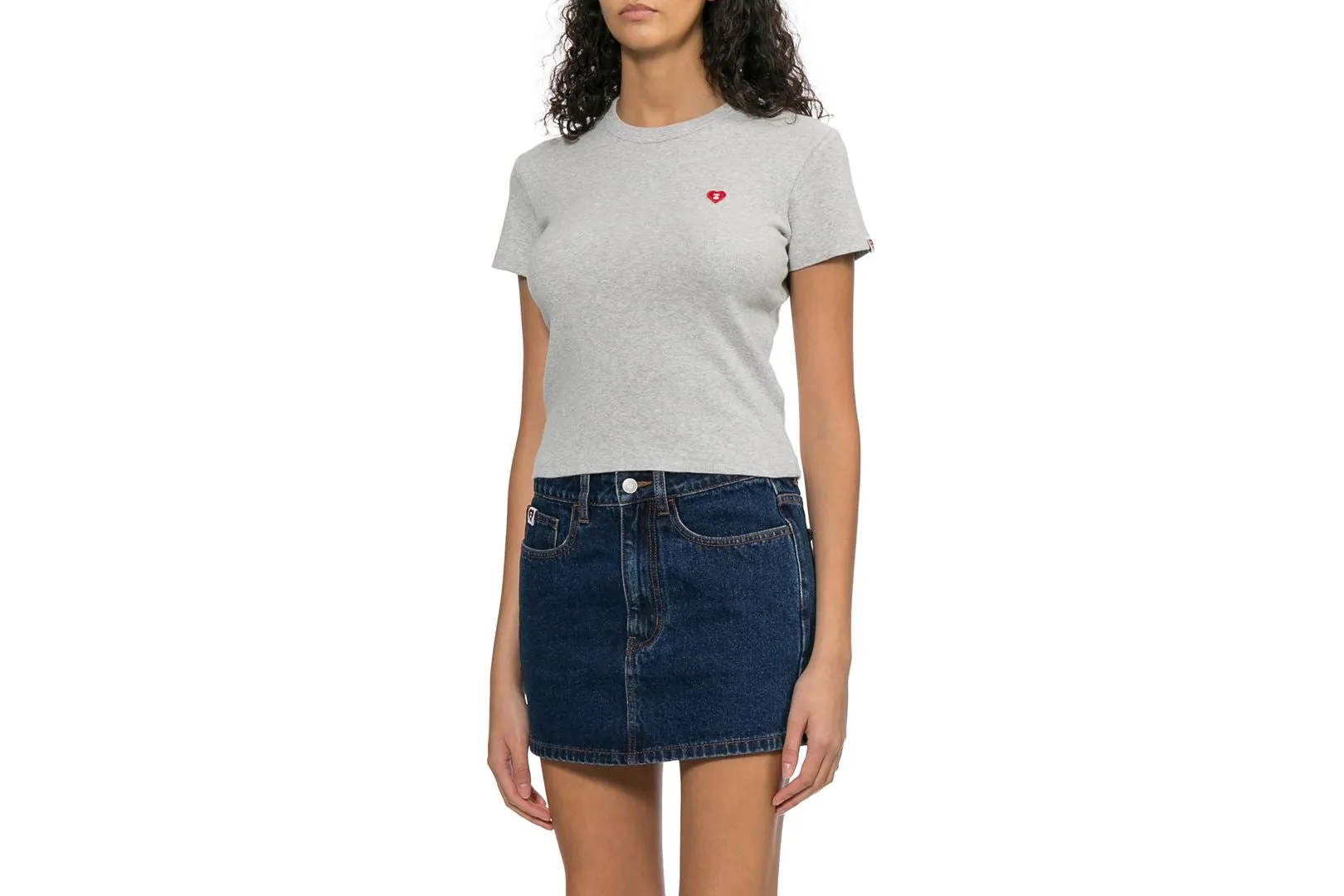 HEART BADGE RIB TEE sold by Bape product image thumbnail 3