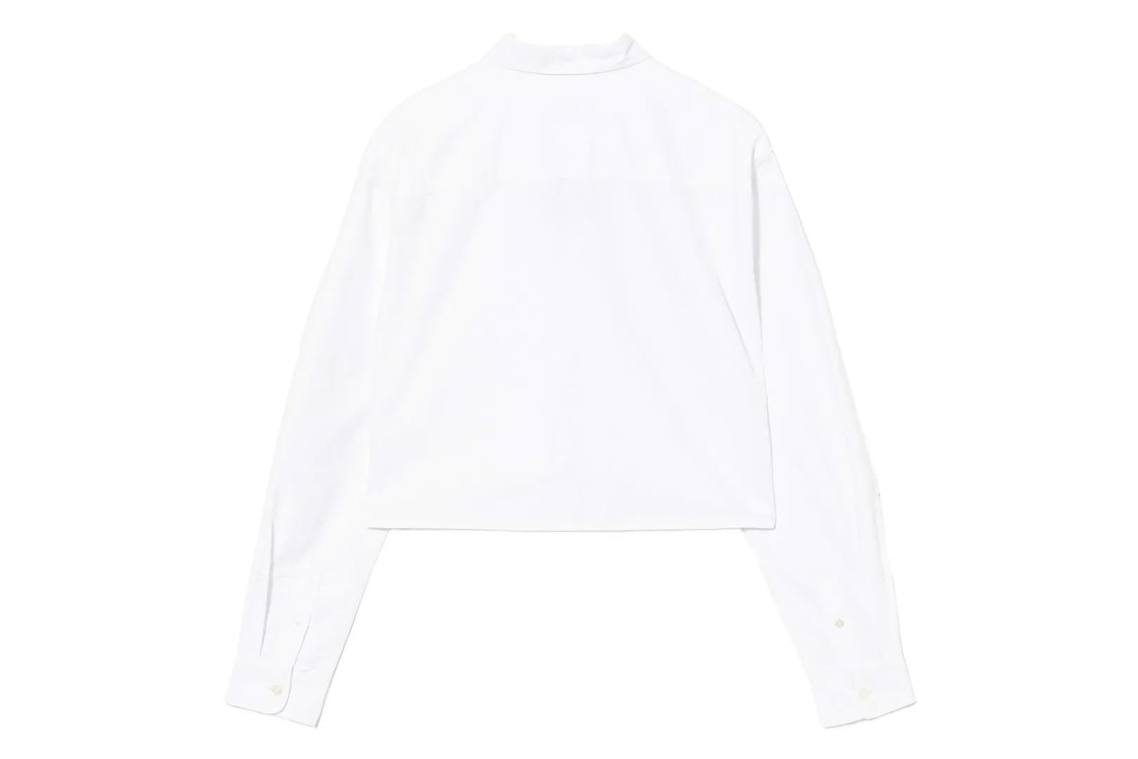 EMBRO BADGE OXFORD CROPPED SHIRT sold by Bape product image thumbnail 2