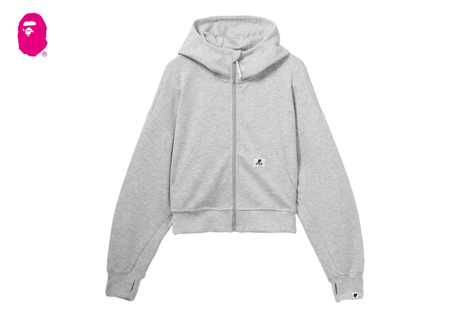 CROP ZIP-UP JACKET sold by Bape