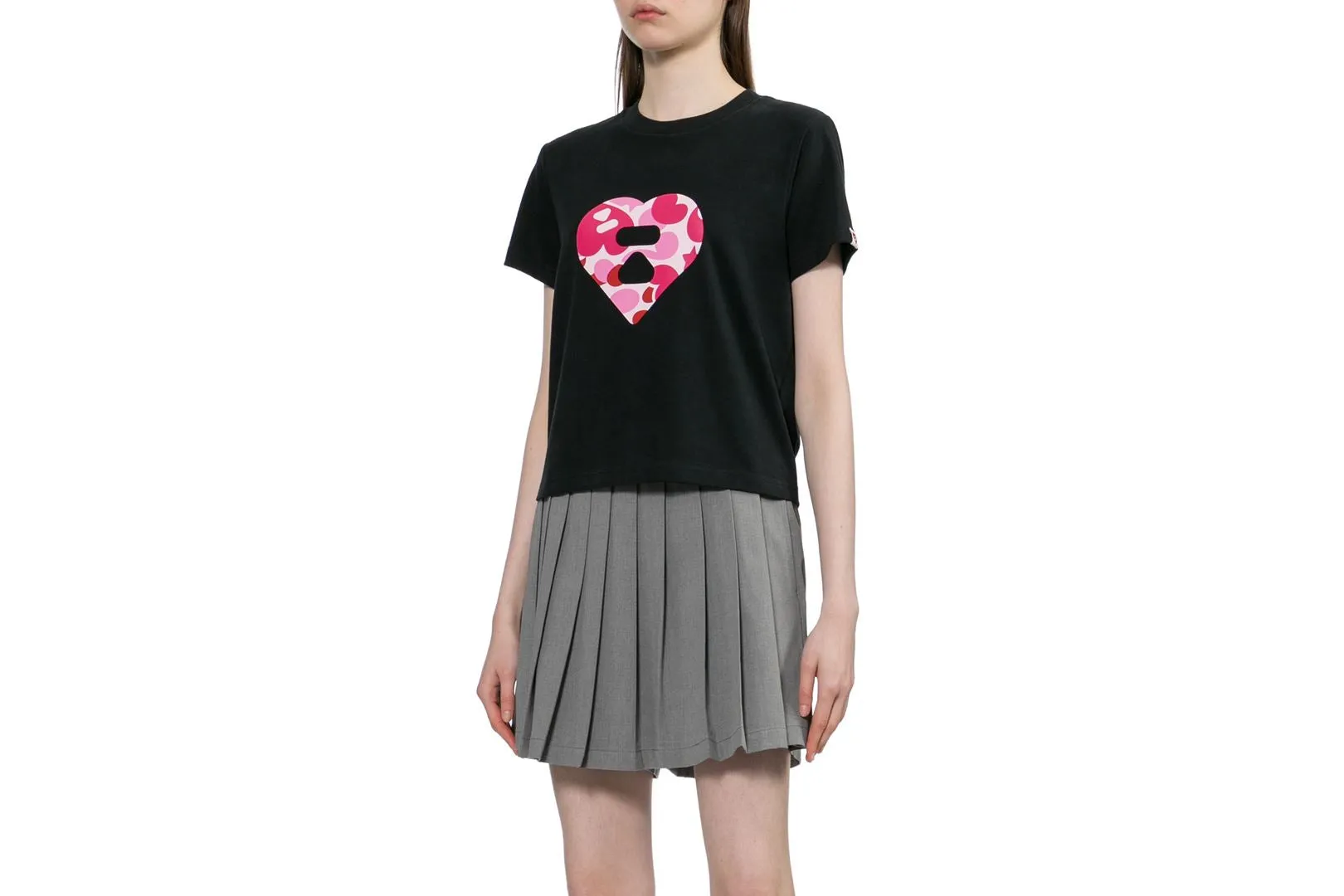 CAMO HEART PRINTED TEE #2 sold by Bape product image thumbnail 3