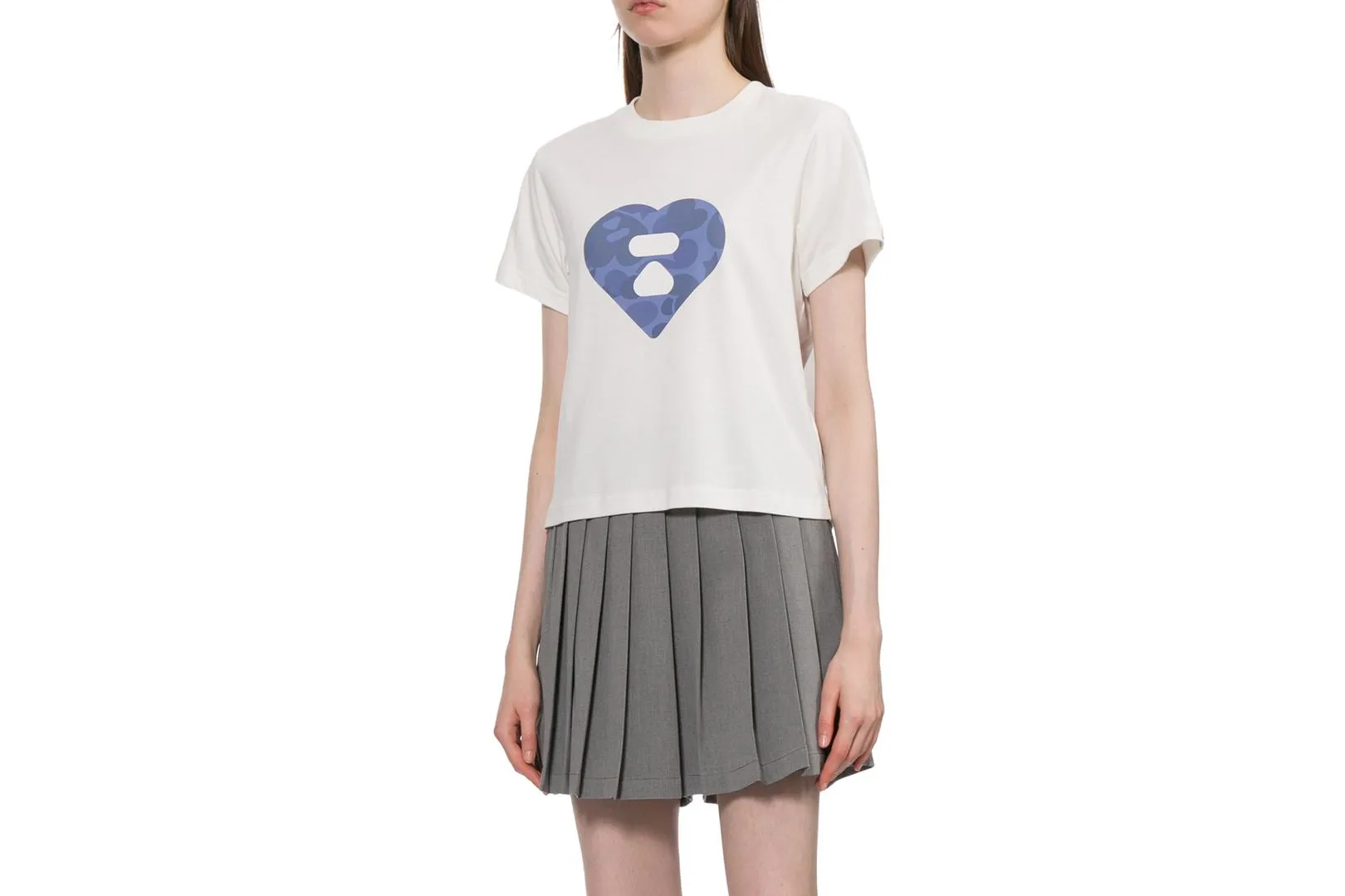 CAMO HEART PRINTED TEE #1 sold by Bape product image thumbnail 4