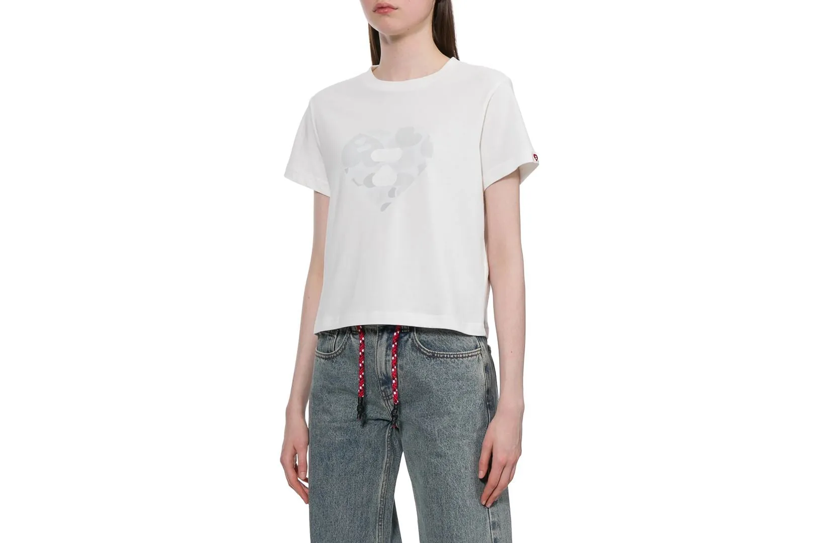 CAMO HEART PRINTED TEE #1 sold by Bape product image thumbnail 2