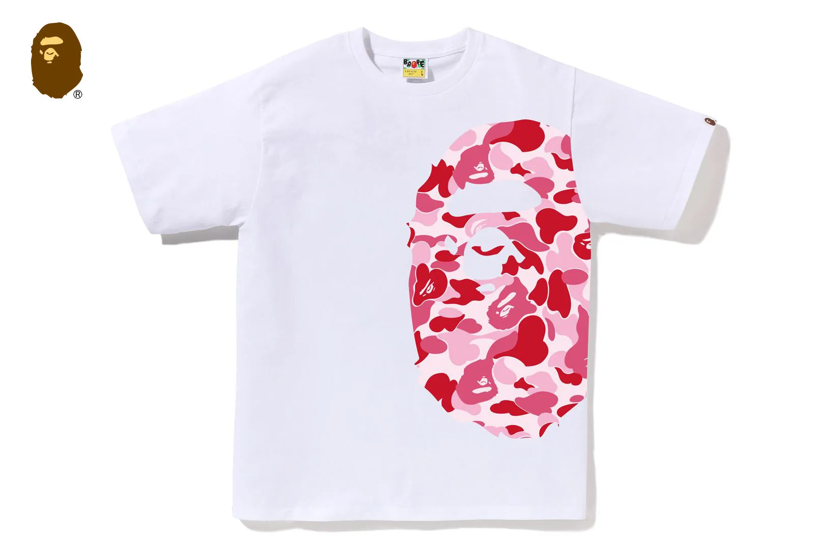 ABC CAMO SIDE BIG APE HEAD TEE sold by Bape product image thumbnail 5