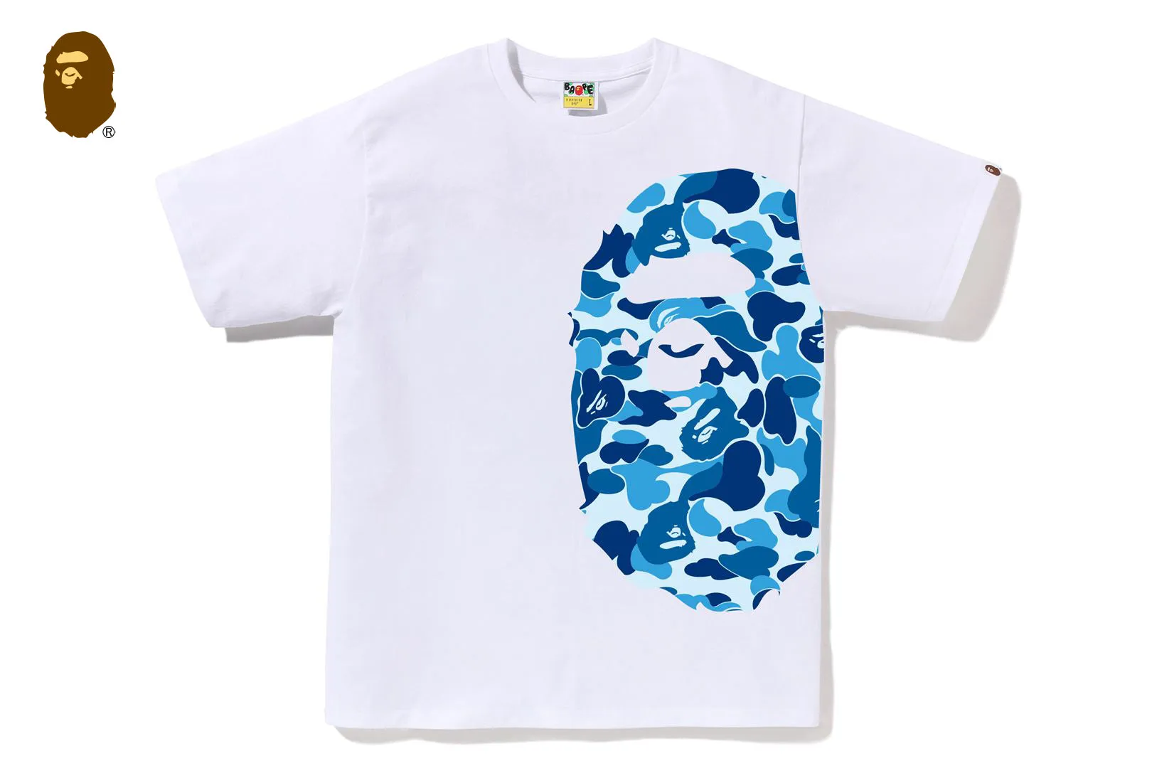 ABC CAMO SIDE BIG APE HEAD TEE sold by Bape product image thumbnail 3