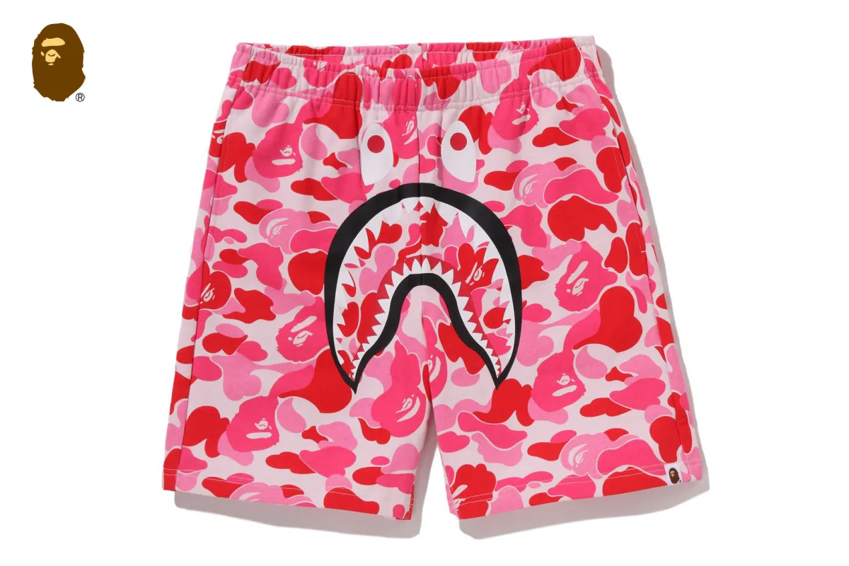 ABC CAMO SHARK SWEAT SHORTS made by Bape