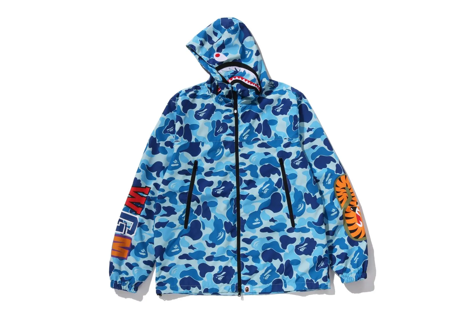 ABC CAMO SHARK HOODIE JACKET sold by Bape product image thumbnail 2