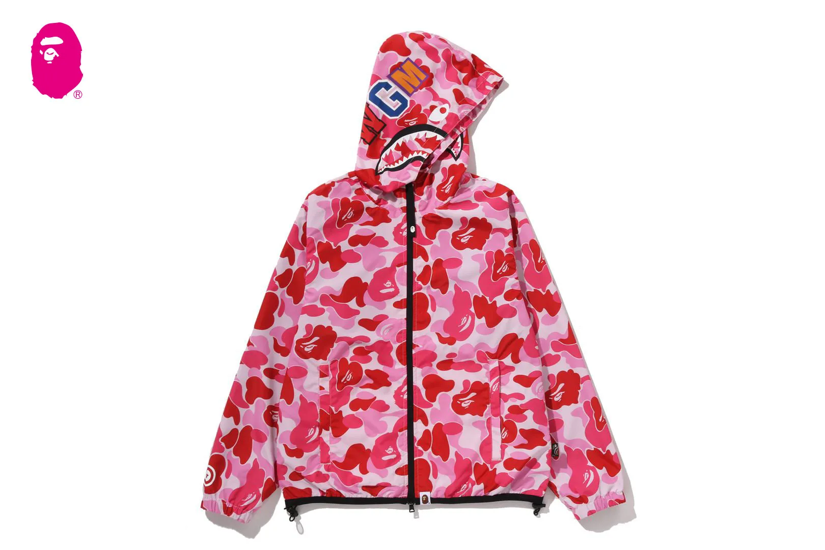ABC CAMO SHARK HOODIE JACKET sold by Bape product image thumbnail 5