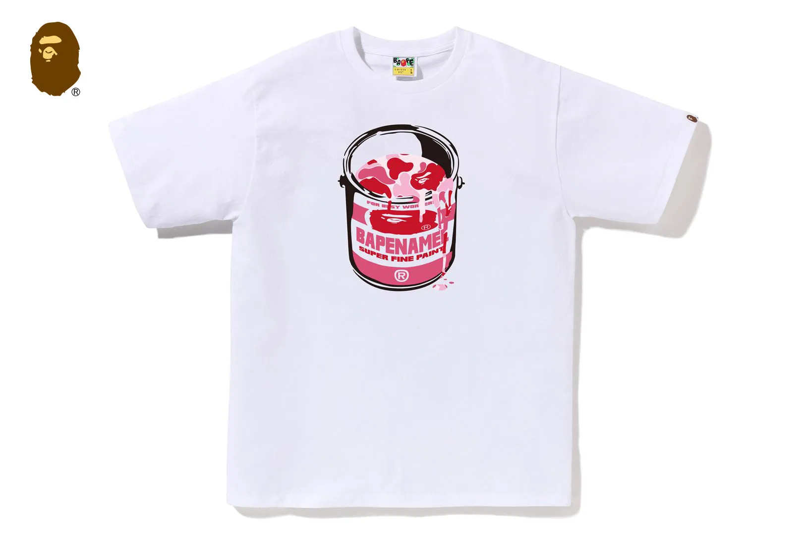ABC CAMO PAINT CAN TEE sold by Bape product image thumbnail 5